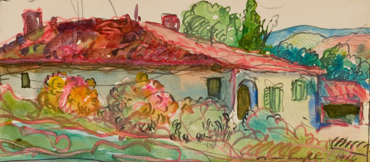 Bauernhof bei Albi von Donald Shaw MacLaughlan