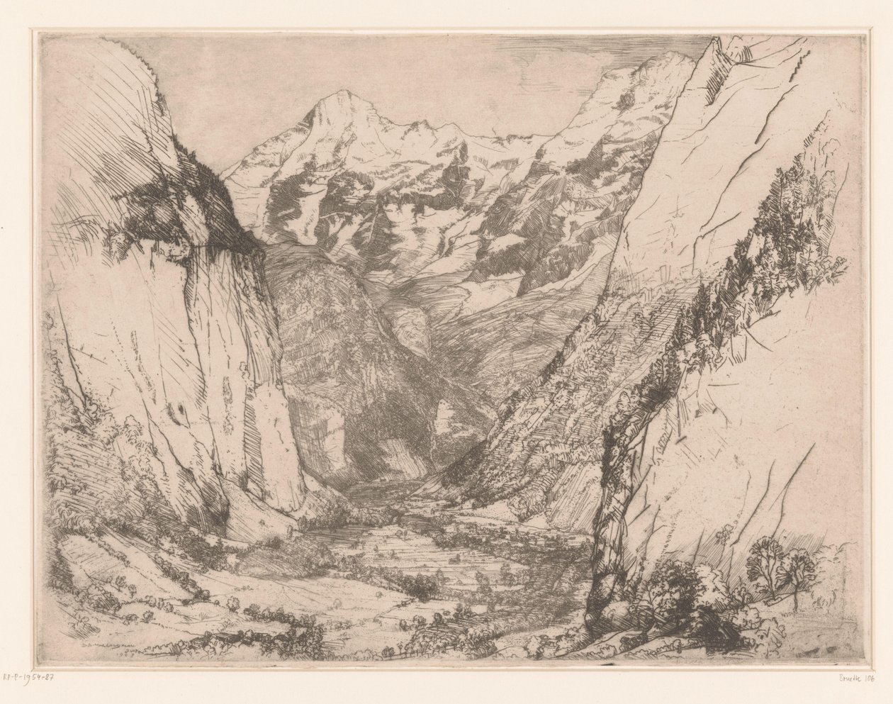 Lauterbrunnental von Donald Shaw MacLaughlan