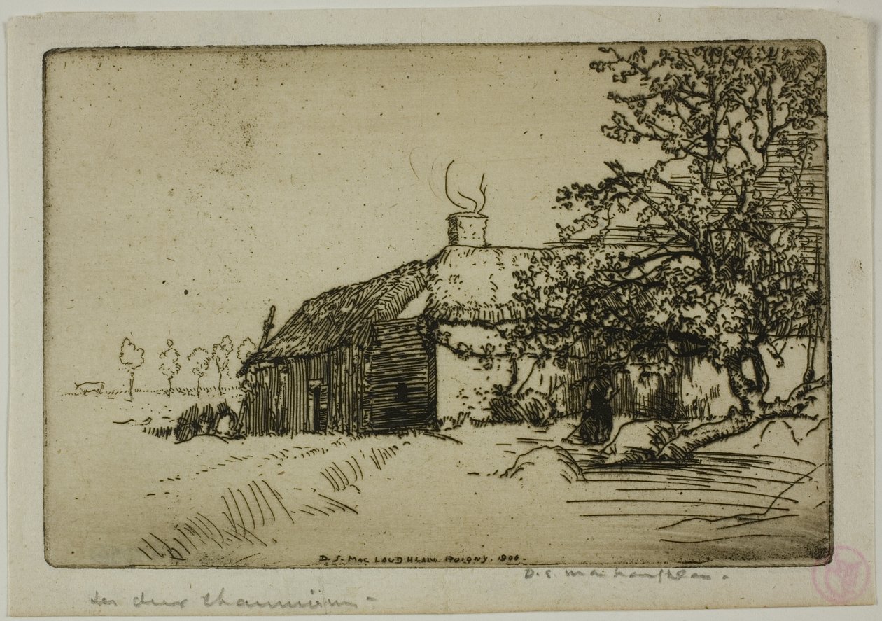 Die zwei Hütten von Donald Shaw MacLaughlan