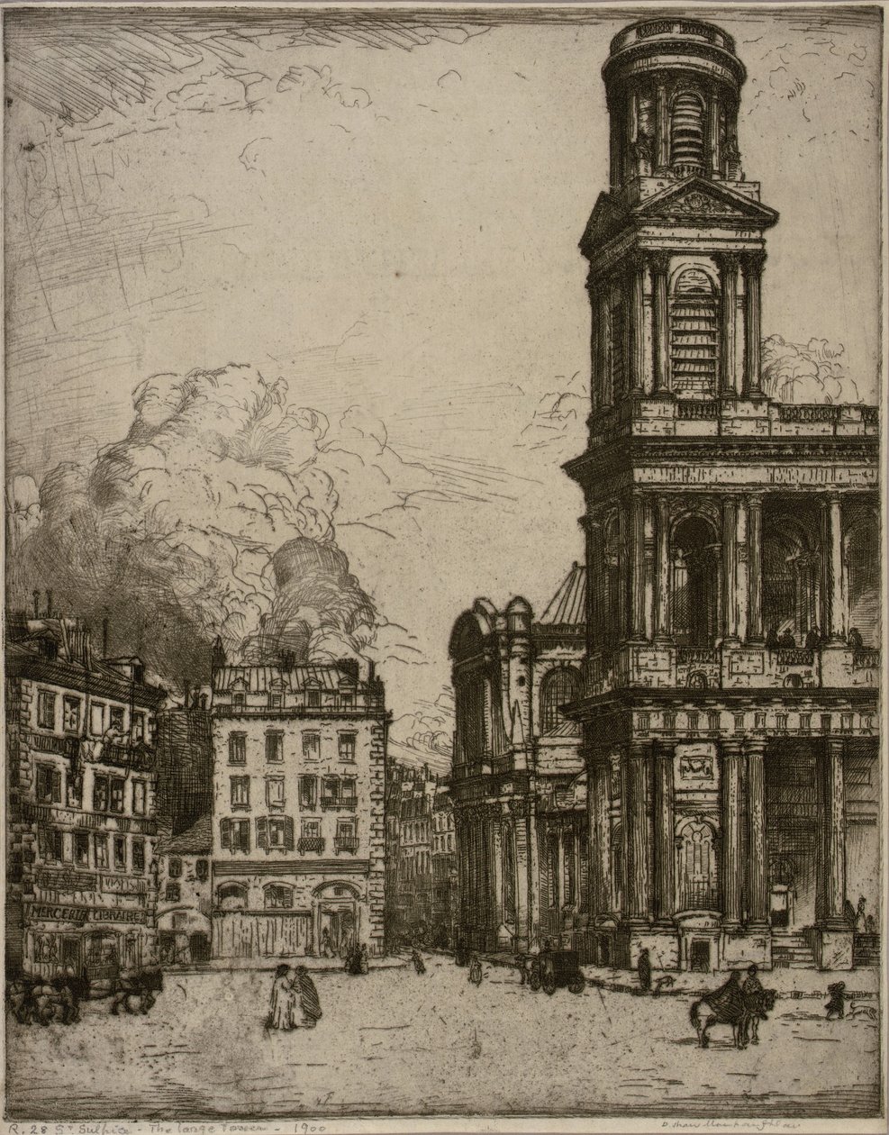 St. Sulpice Paris, Der Große Turm von Donald Shaw MacLaughlan