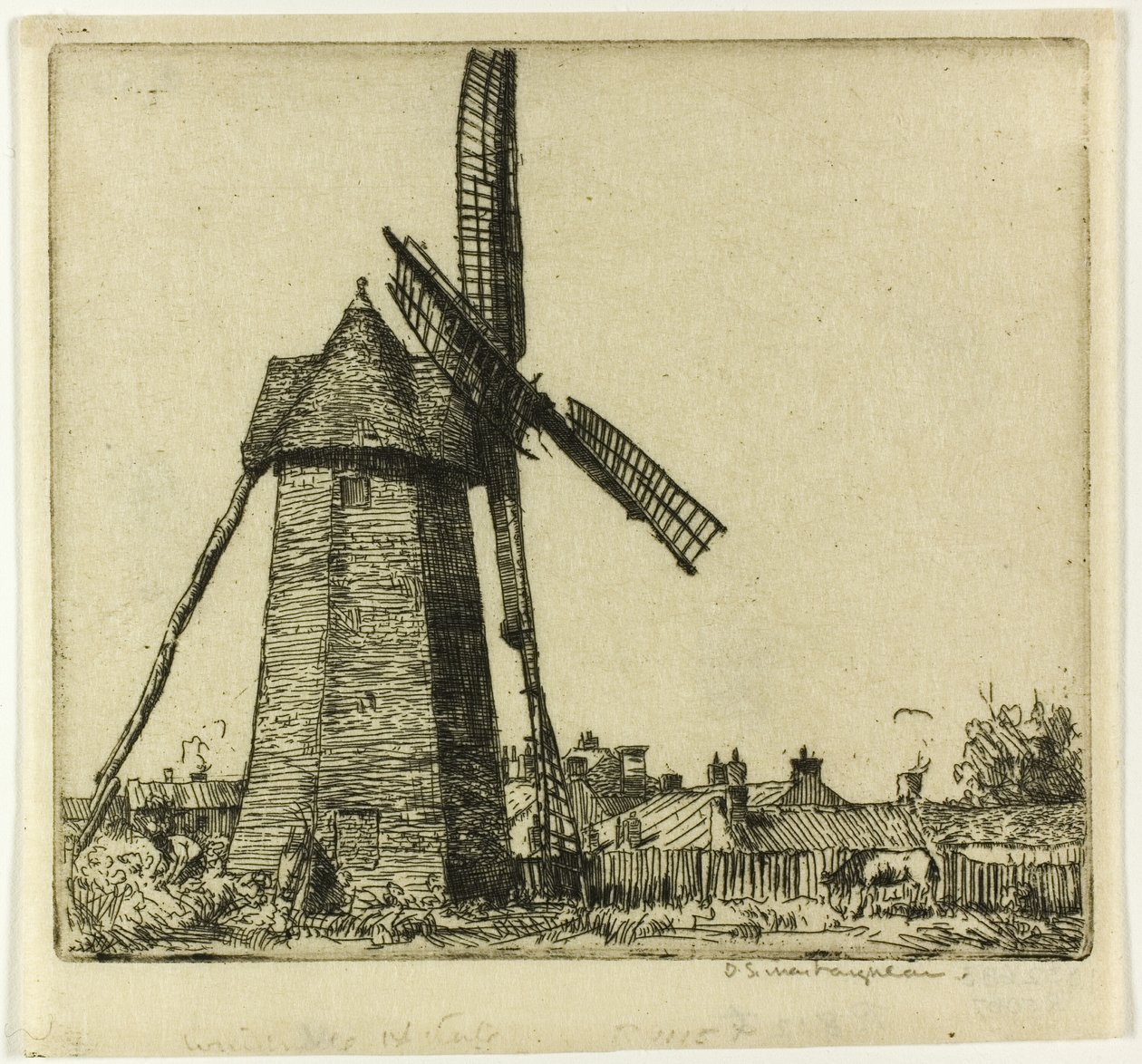 Die Windmühle von Donald Shaw MacLaughlan