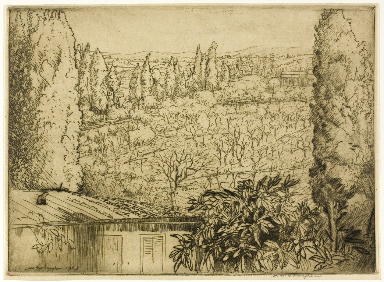Toskana von Donald Shaw MacLaughlan