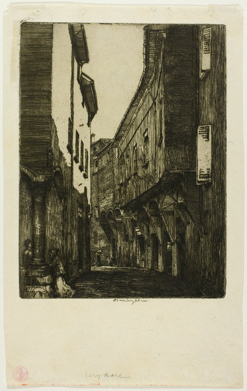 Via San Vitale, Bologna von Donald Shaw MacLaughlan