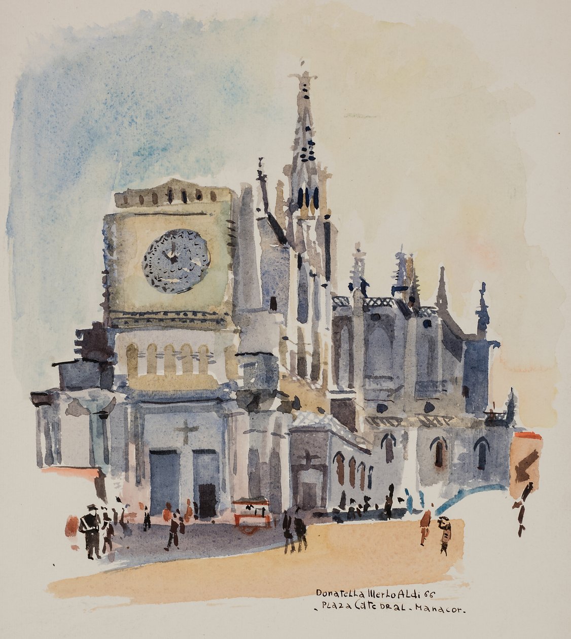 Kathedralenplatz, Manacor von Donatella Merlo