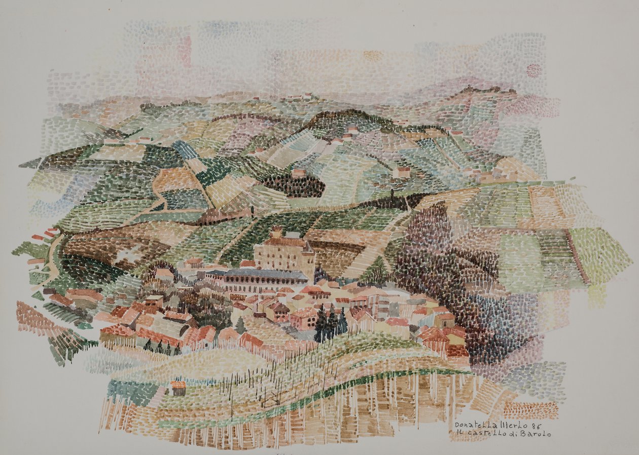 Das Schloss von Barolo von Donatella Merlo