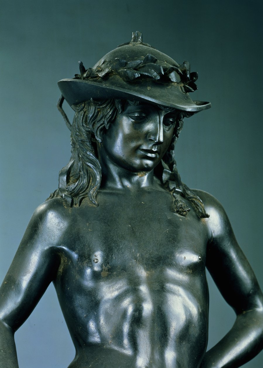 David (Detail) von Donatello