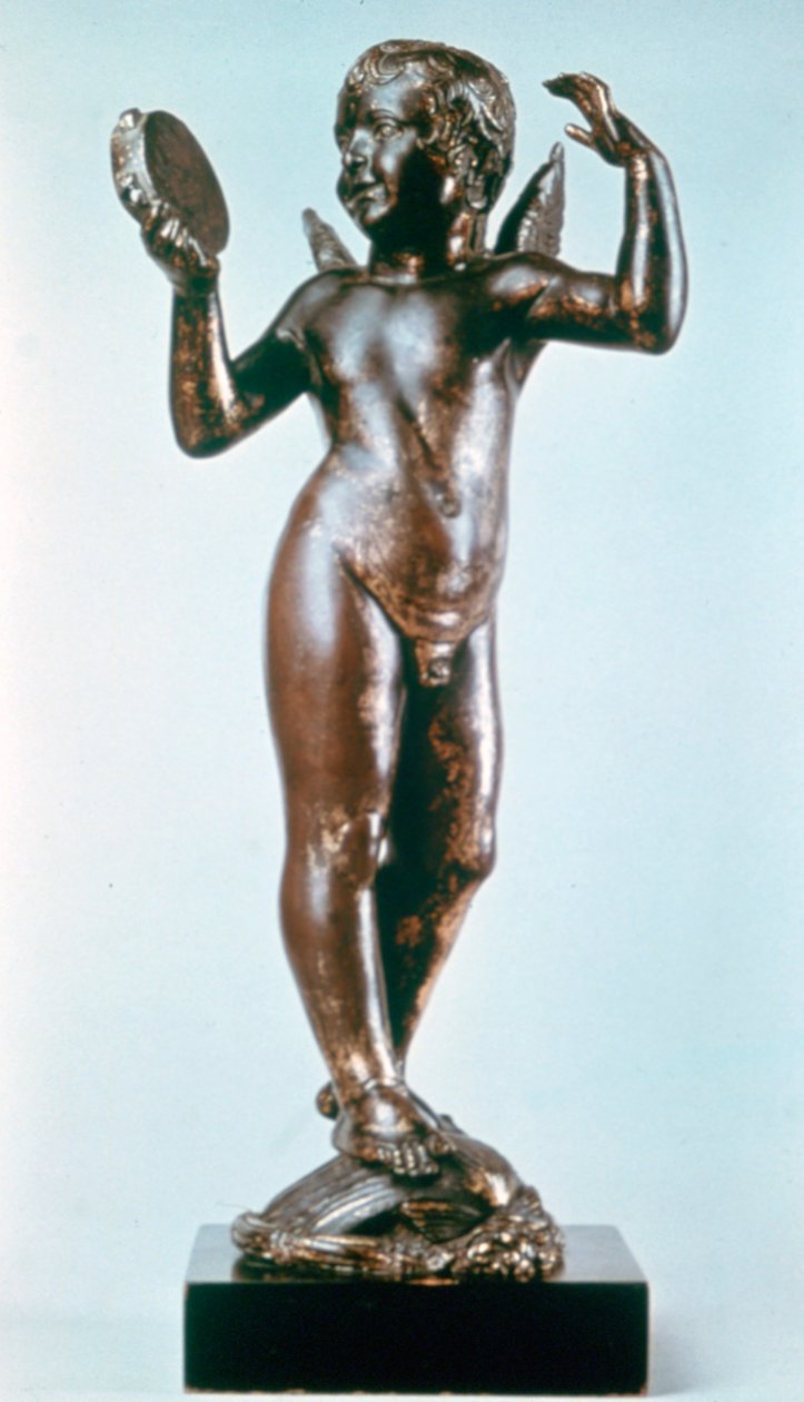 Engel mit Tamburin, 1429 von Donatello