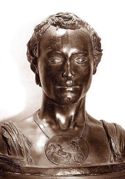 Büste eines Gentlemans (Bronze) von Donatello
