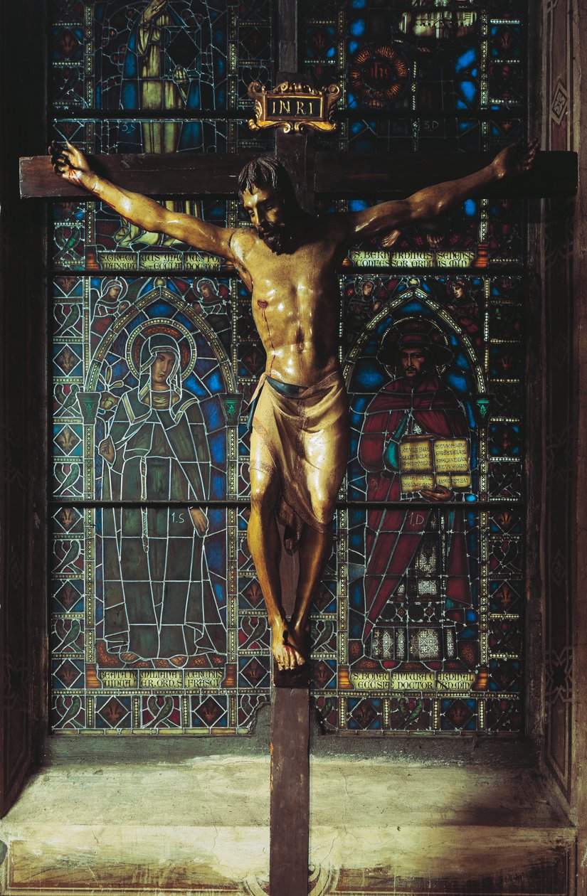 Kruzifix, Kirche Santa Croce, Florenz, Italien von Donatello