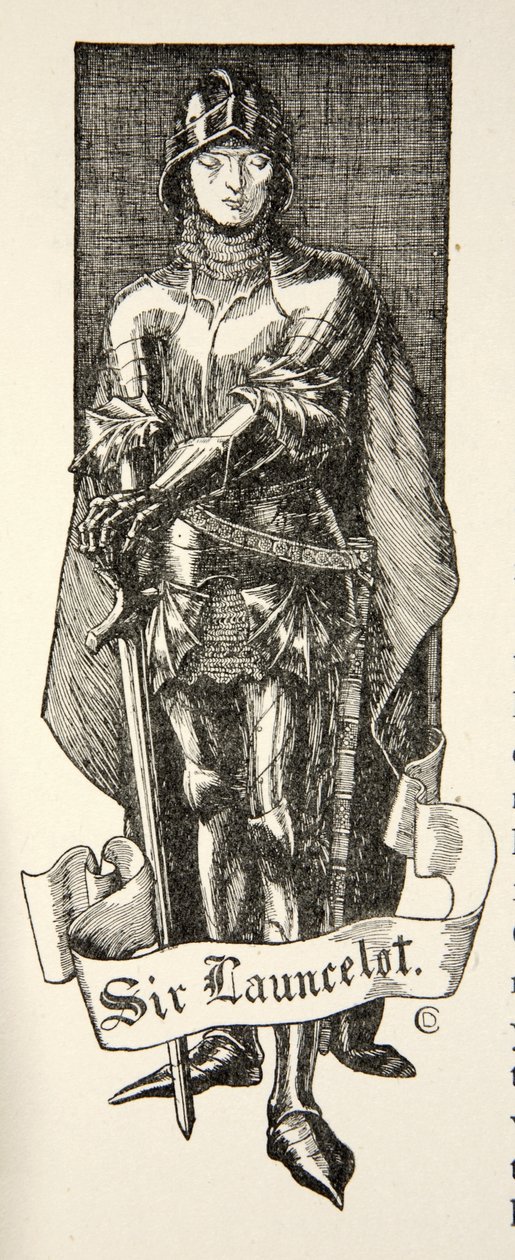 Sir Launcelot, Illustration aus 