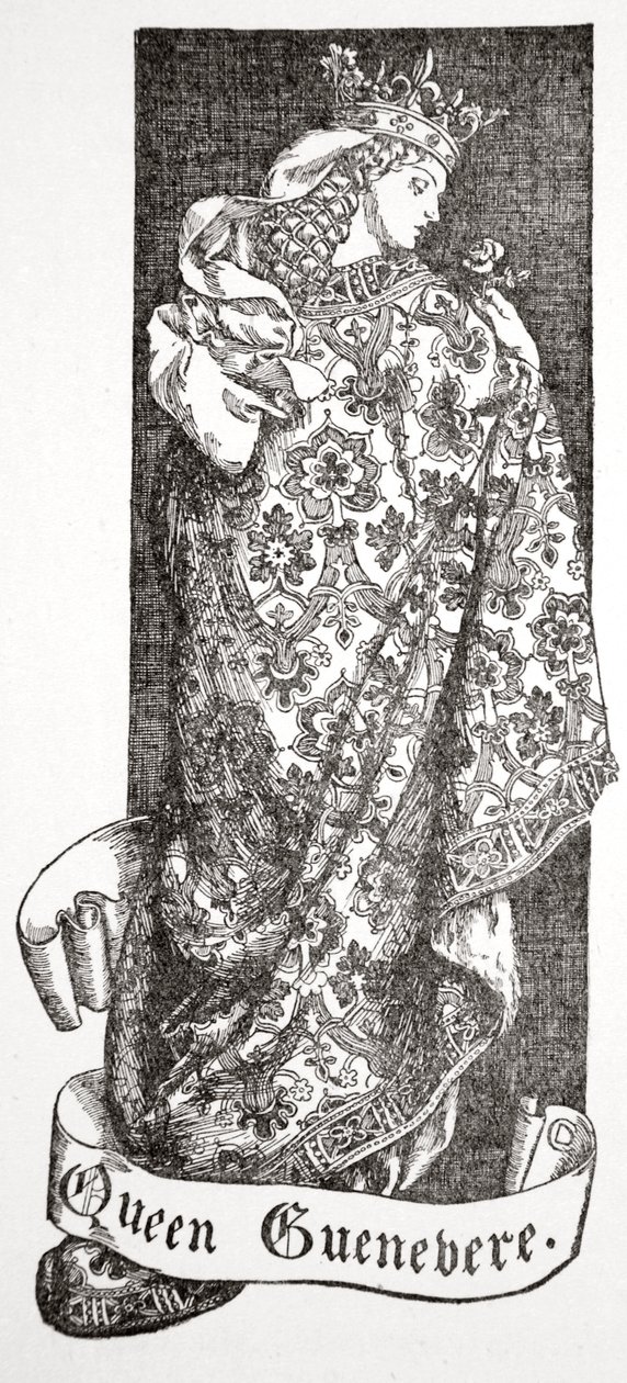Königin Guenevere, 1905 von Dora Curtis
