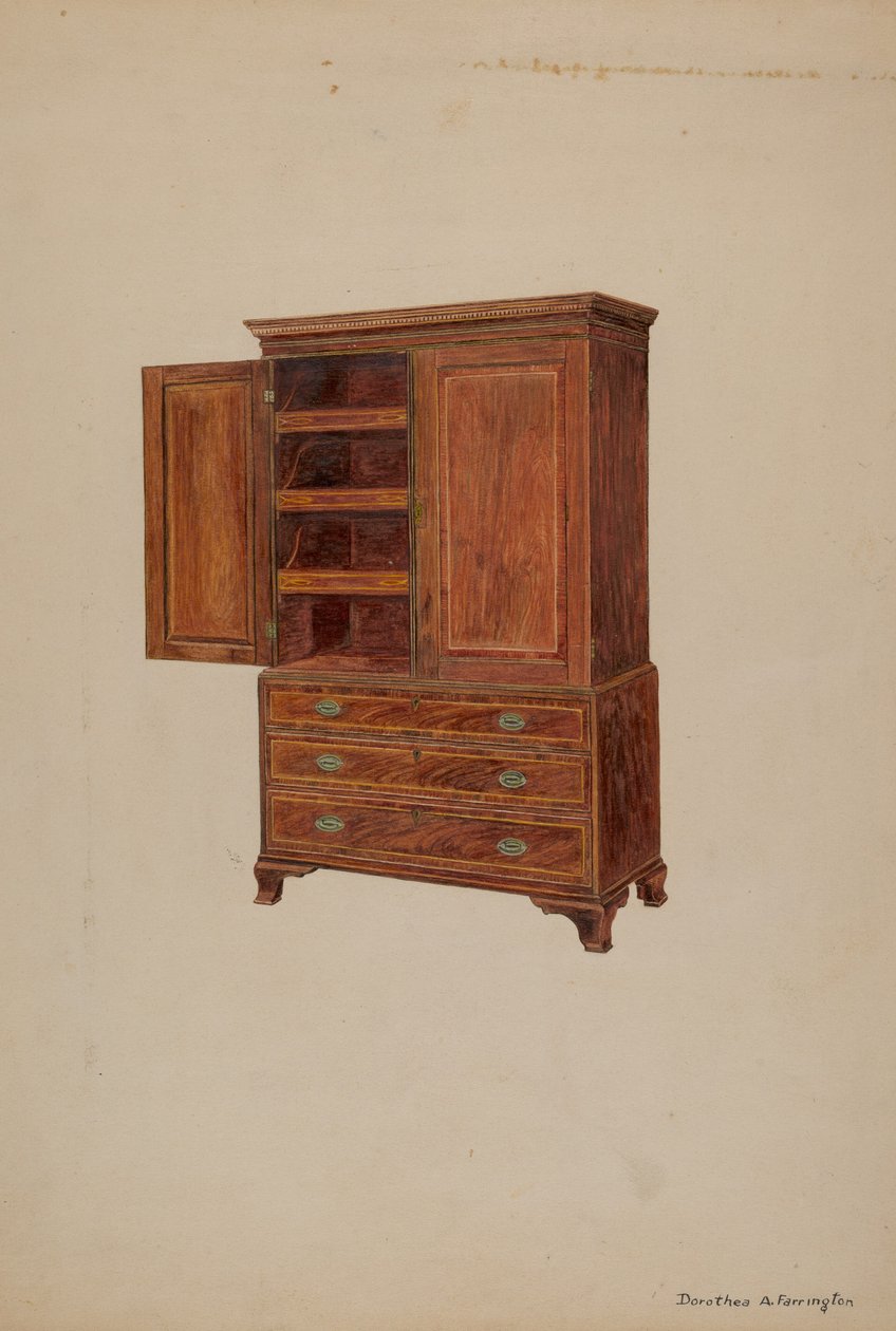 Wäscheschrank von Dorothea A. Farrington