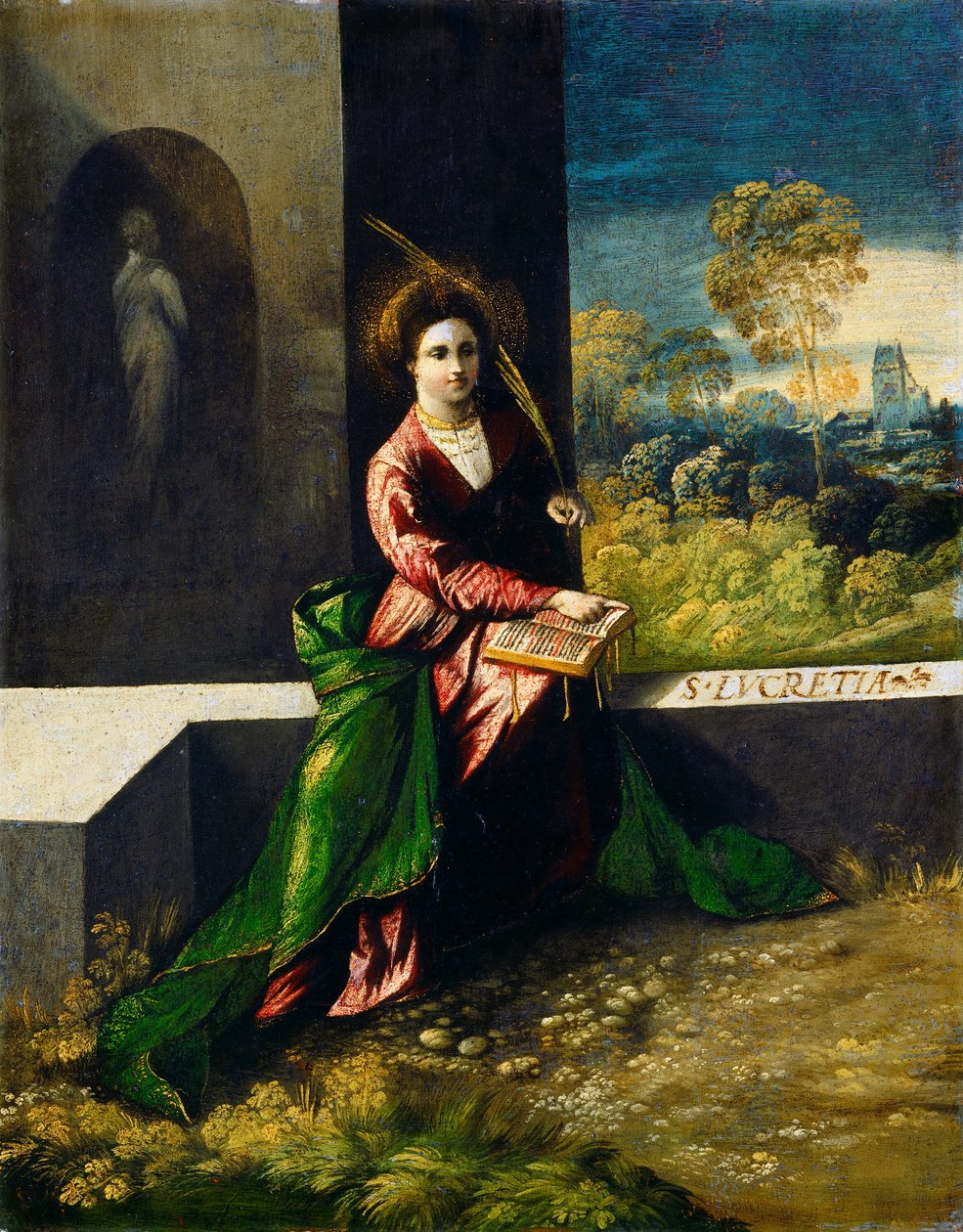 Heilige Lucretia, ca. 1520 von Dosso Dossi