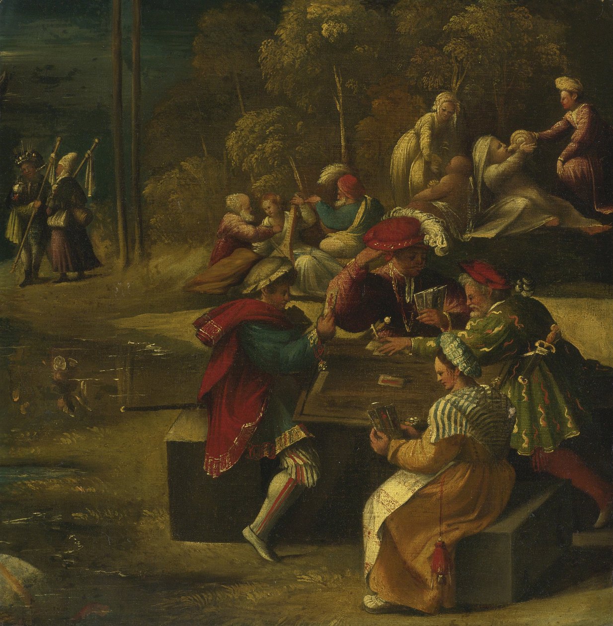 Tarocchi-Kartenspiele, ca. 1518 von Dosso Dossi