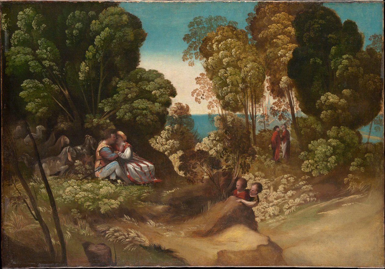 Die drei Lebensalter des Menschen von Dosso Dossi