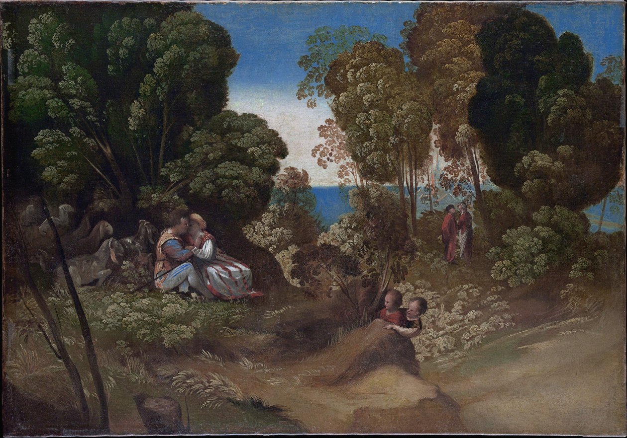 Die drei Lebensalter des Menschen von Dosso Dossi