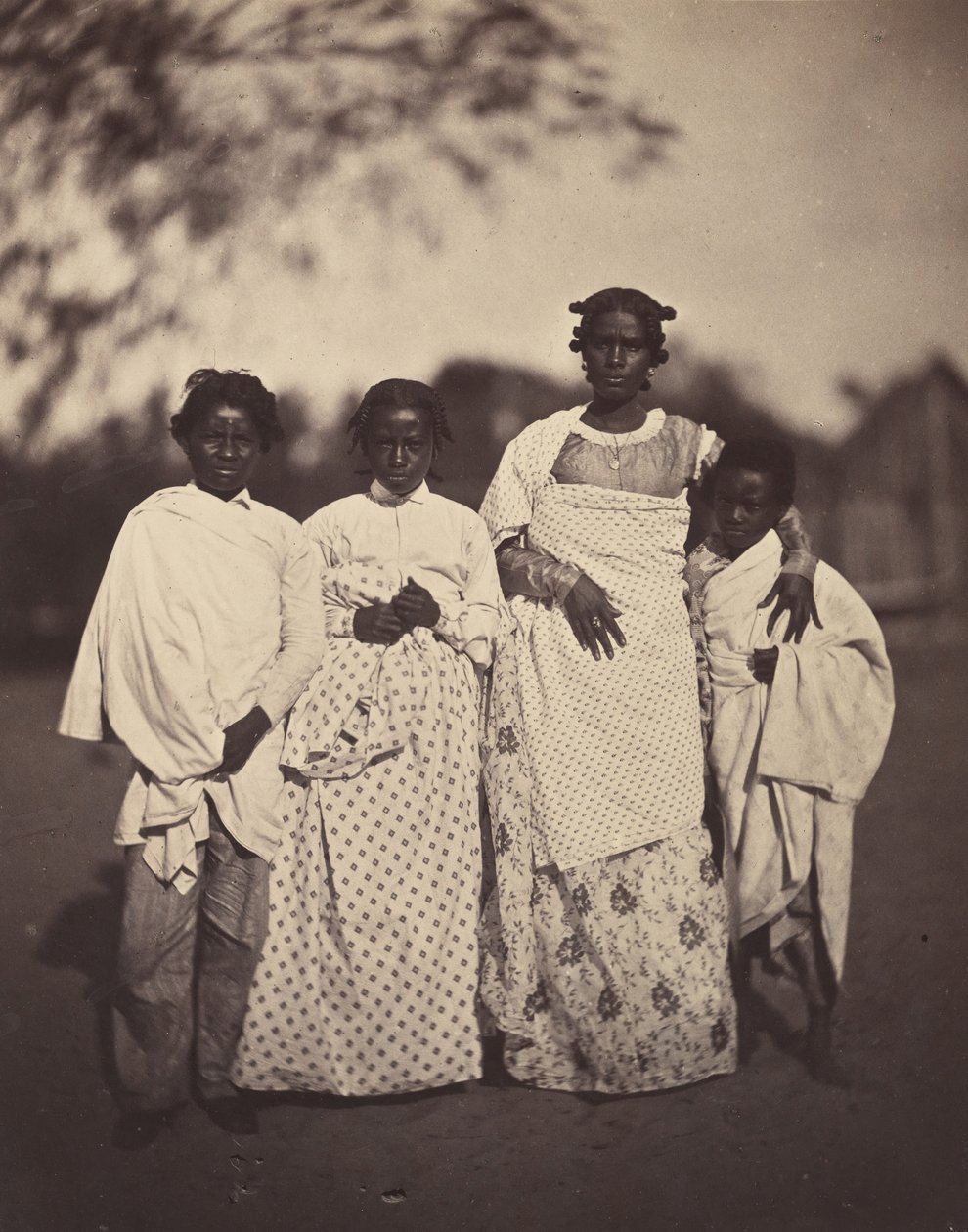 [Familiengruppe], 1863 von Désiré Charnay