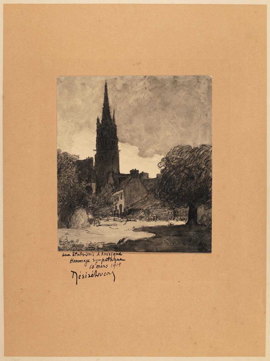 Dorfansicht von Désiré Lucas