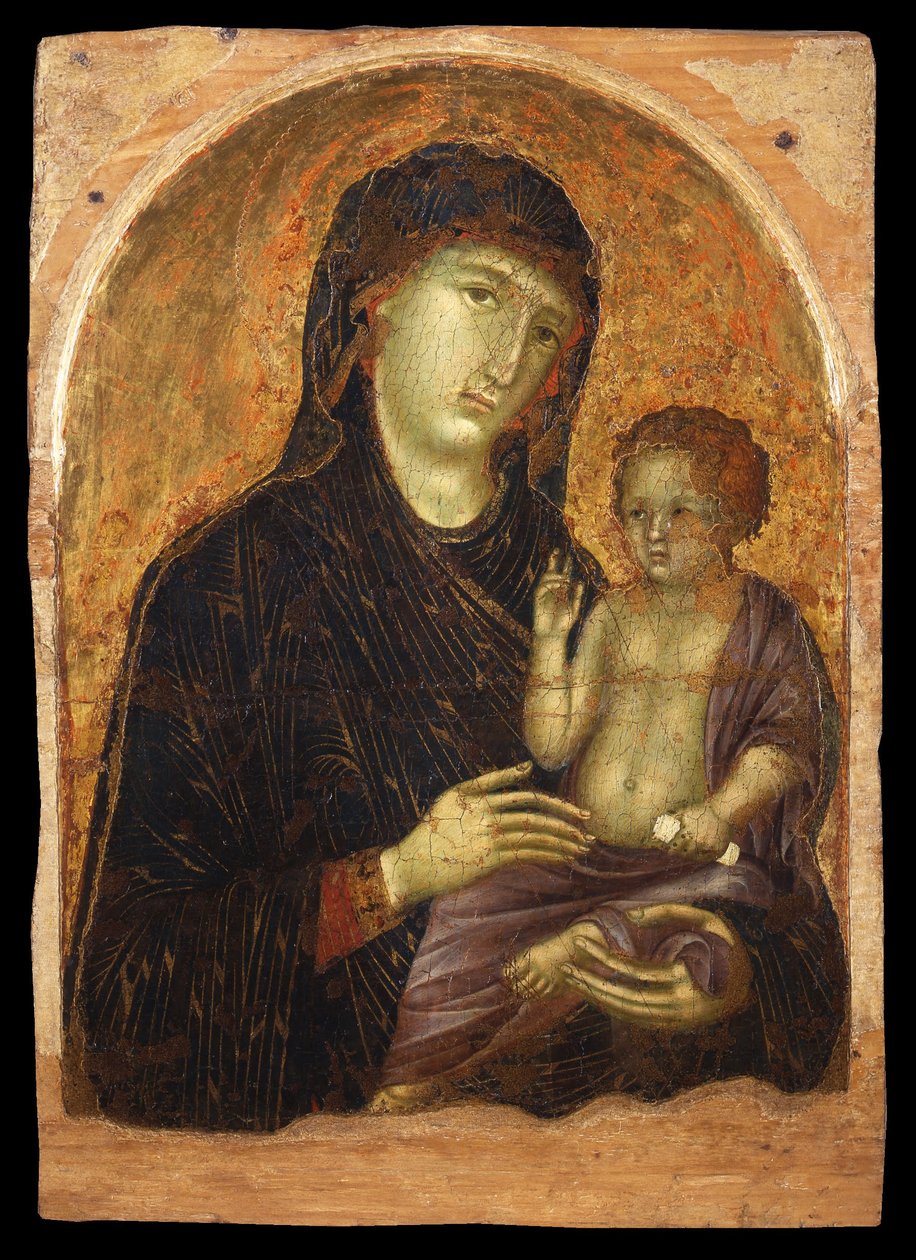 Madonna mit Kind von Duccio di Buoninsegna