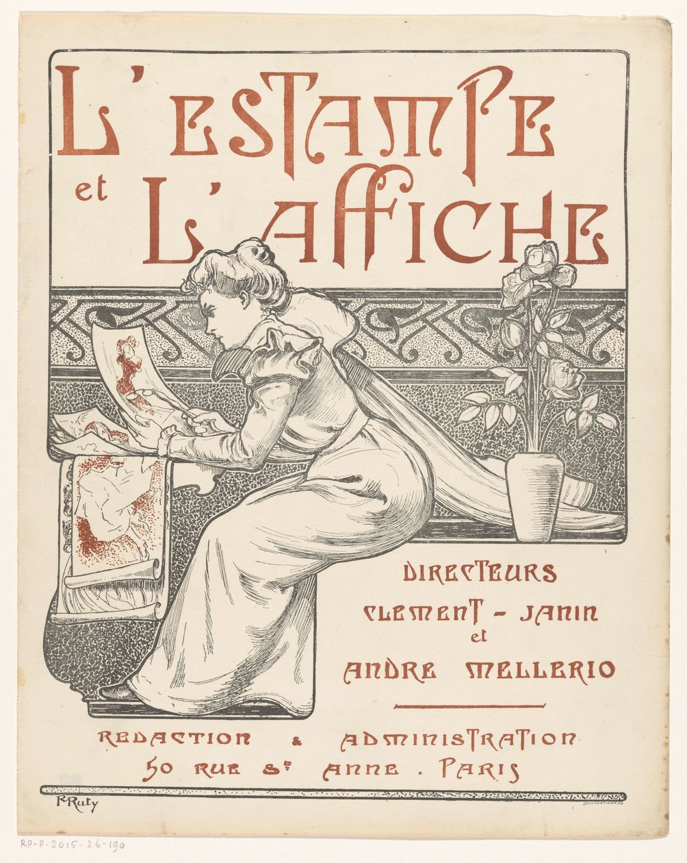 Umschlag für die Zeitschrift L