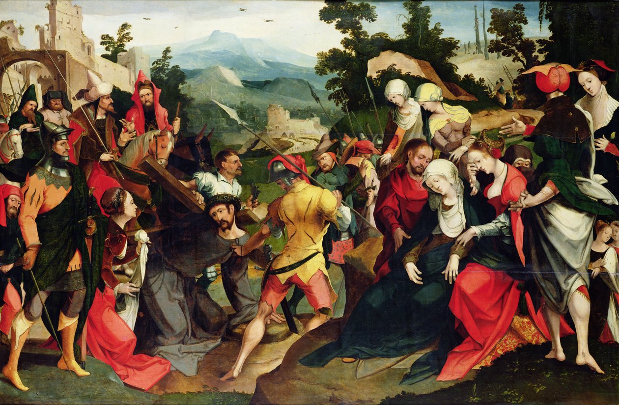 Kreuztragung, ca. 1520 von Dutch School