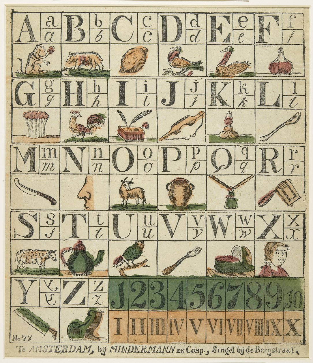 Kinderalphabet von Dutch School