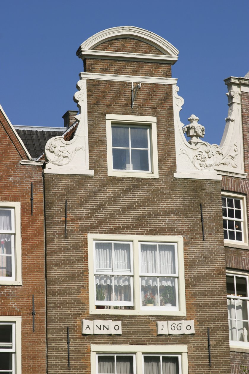 Niederländisches Giebelhaus von Dutch School