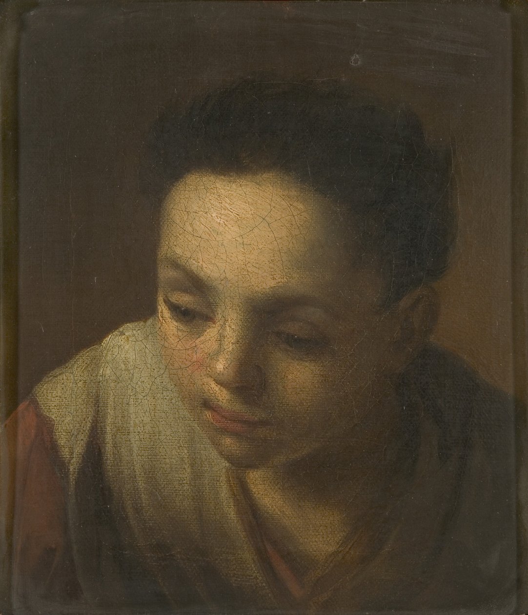 Kopf eines Mädchens von Dutch School