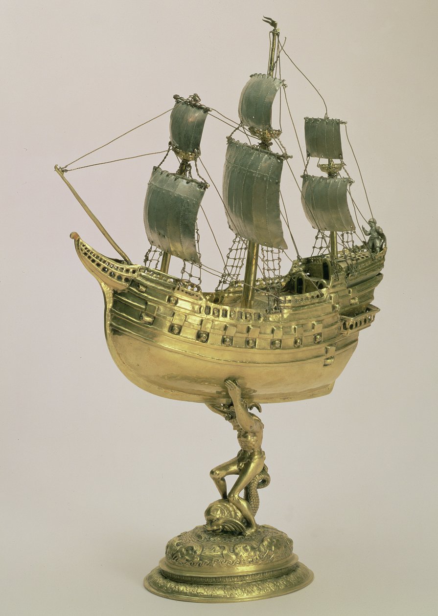 Modellkriegsschiff, Amsterdam, 1595-96 von Dutch School