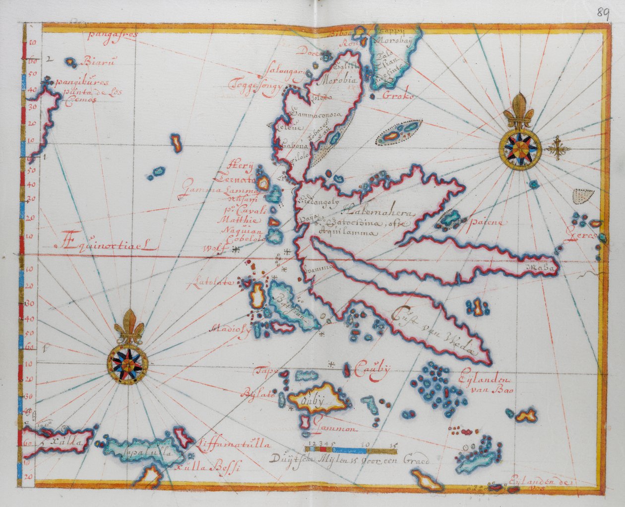 Molukken (Maluku) Inseln, Ostindien, Indonesien. von Dutch School