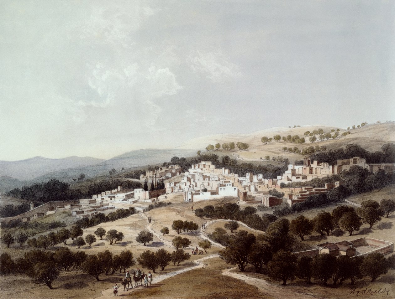 Nazareth, graviert von Terry von Dutch School
