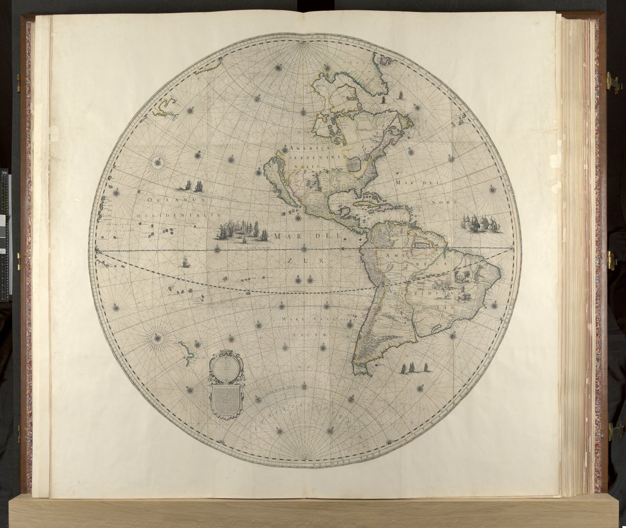 Die Amerikas, Klencke Atlas, c.1660 von Dutch School