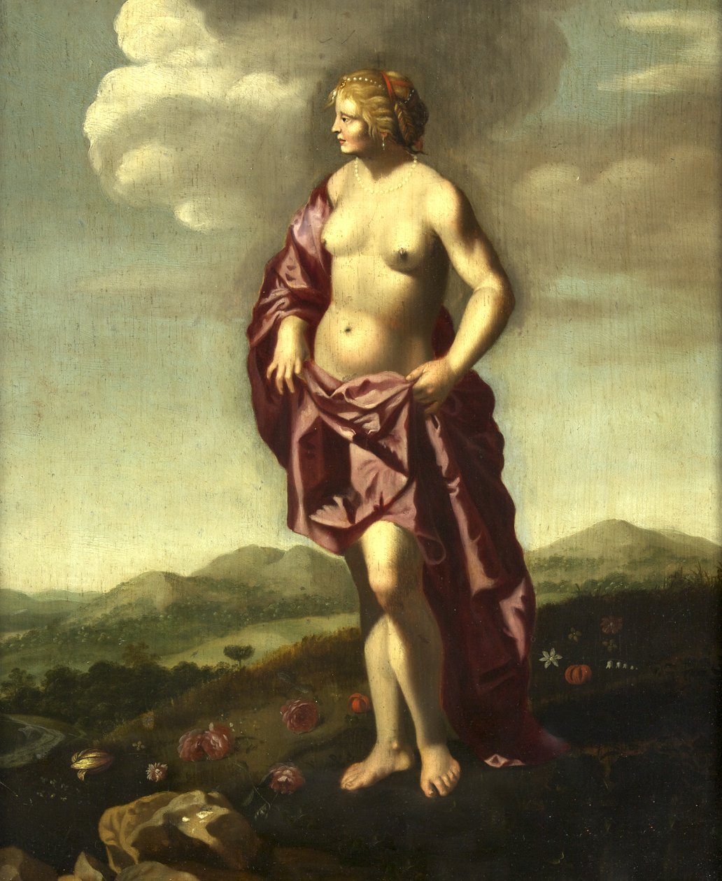 Venus in einer Landschaft von Dutch School