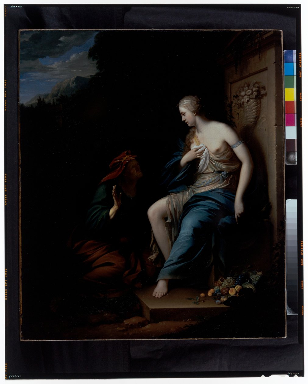 Vertumnus und Pomona von Dutch School