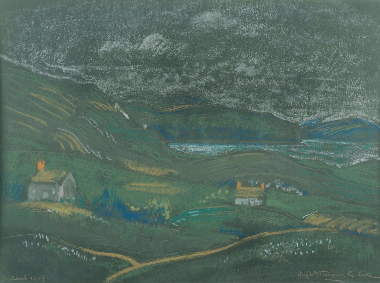 Unbetitelte Landschaft (County Cork) von Dwight Williams