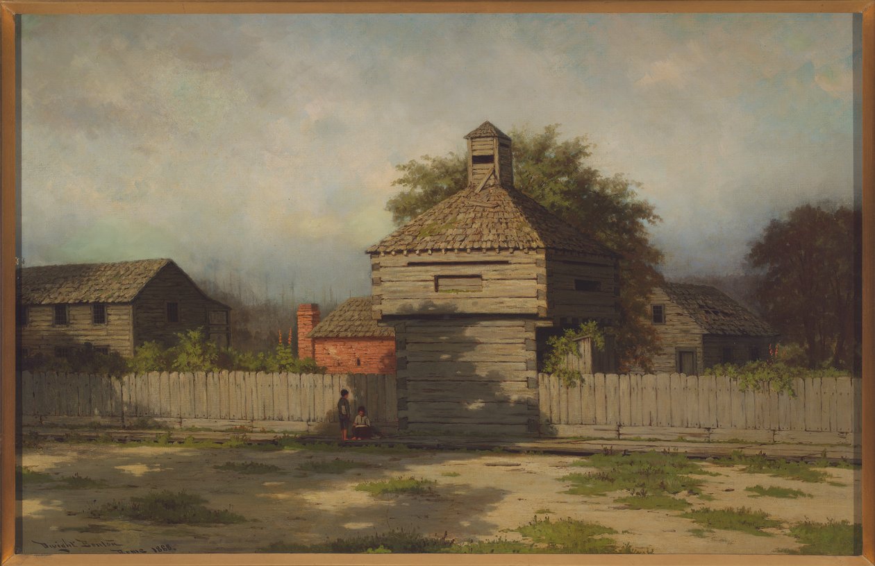 Das zweite Fort Dearborn, 1888 von Dwight Benton