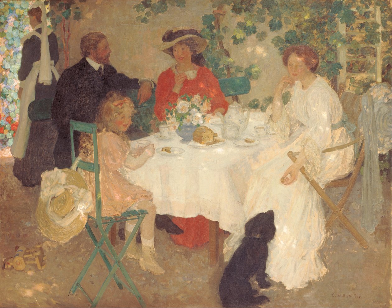 Al fresco von E Phillips Fox