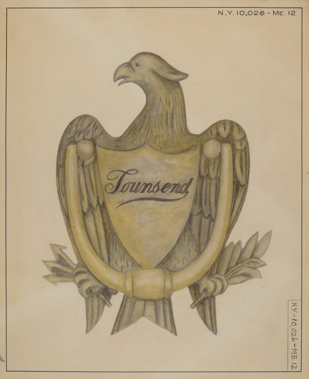 Türklopfer von E.N. Dunne