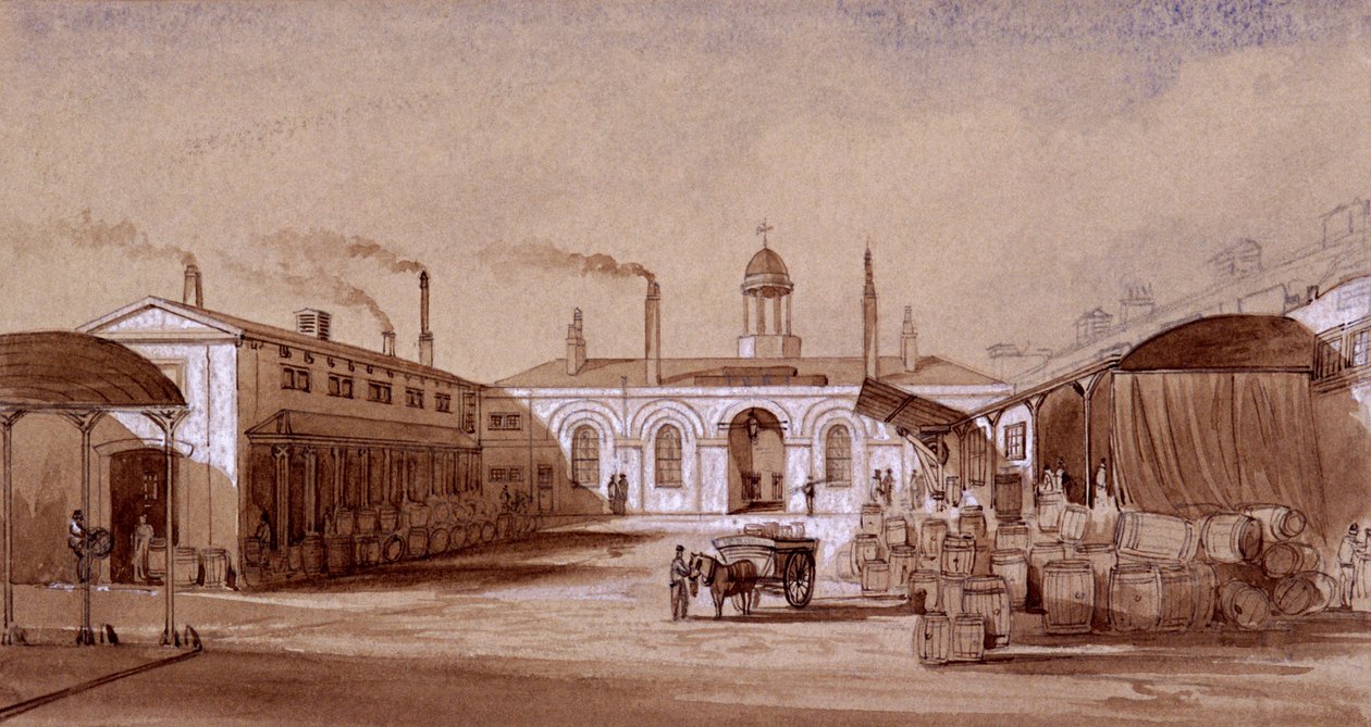 Albany Street, St Pancras, London von E Noyce