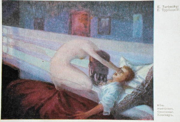 Der Albtraum, um 1910 von E. Turbacky
