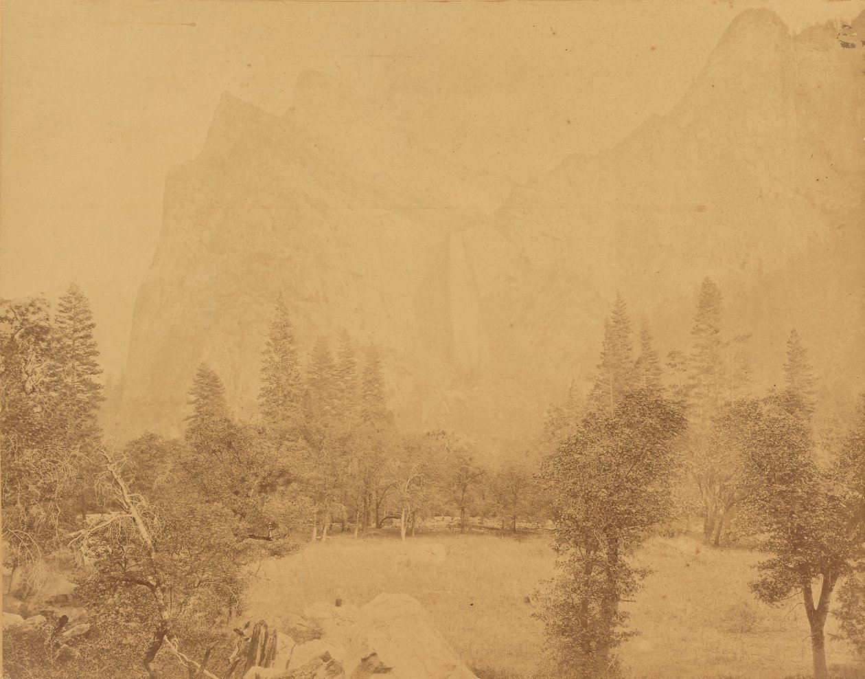 Pohona. Tal des Yosemite von Eadweard J. Muybridge