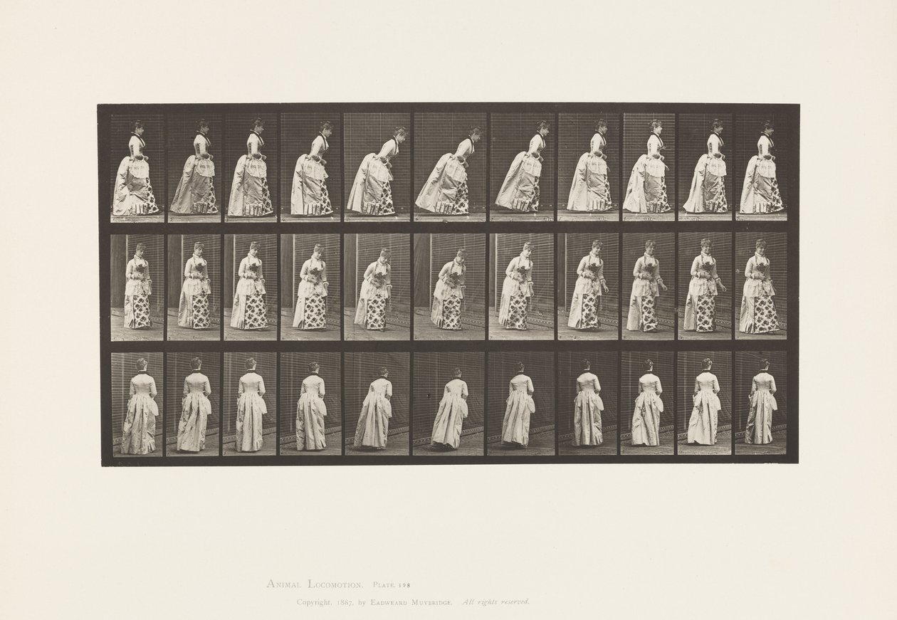 Tafel 198. Knicksen von Eadweard Muybridge