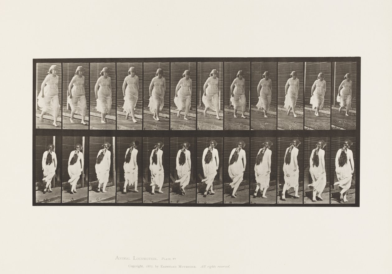 Laufen von Eadweard Muybridge