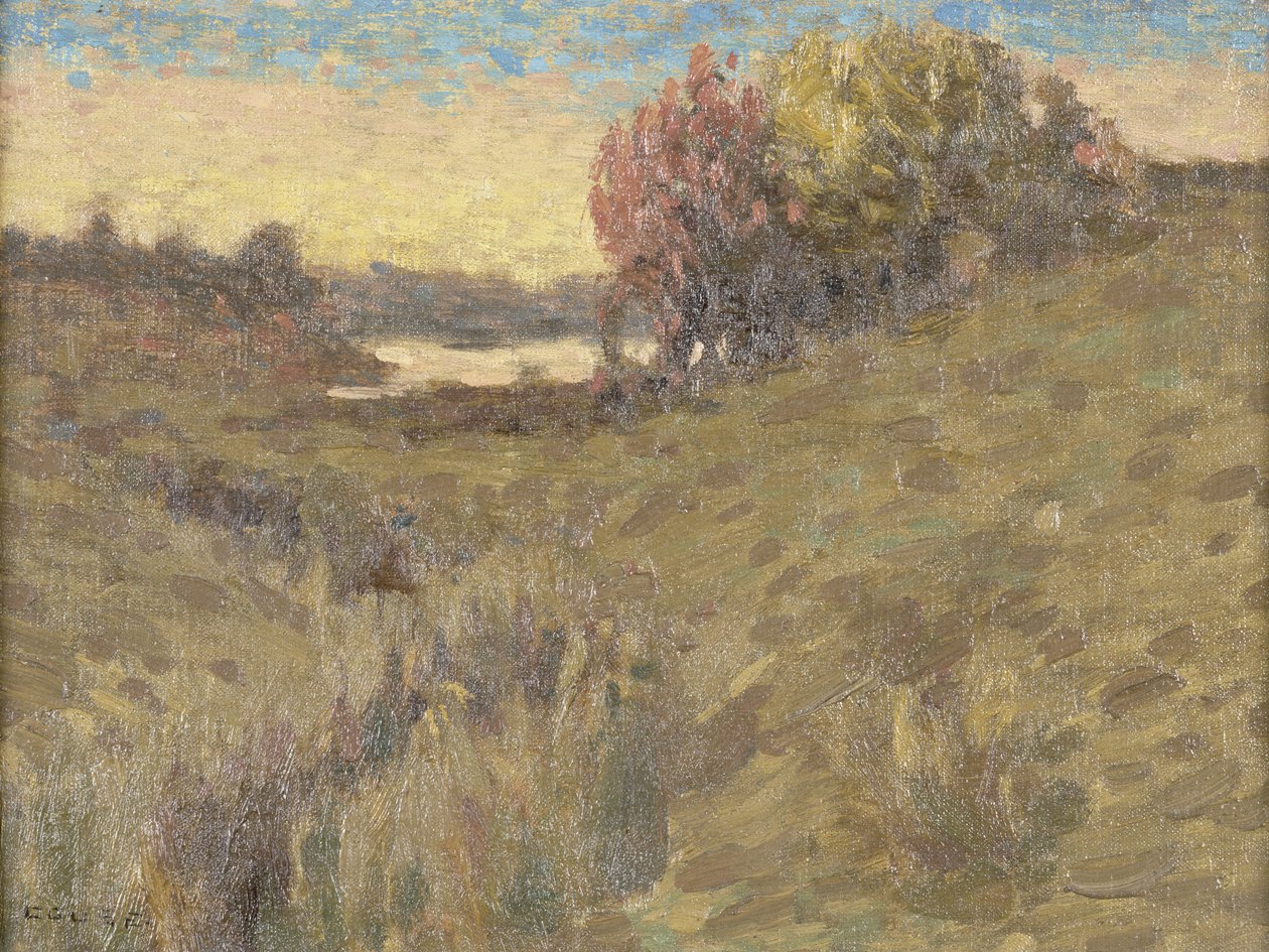 Nordwestlandschaft mit See von Eanger Irving Couse