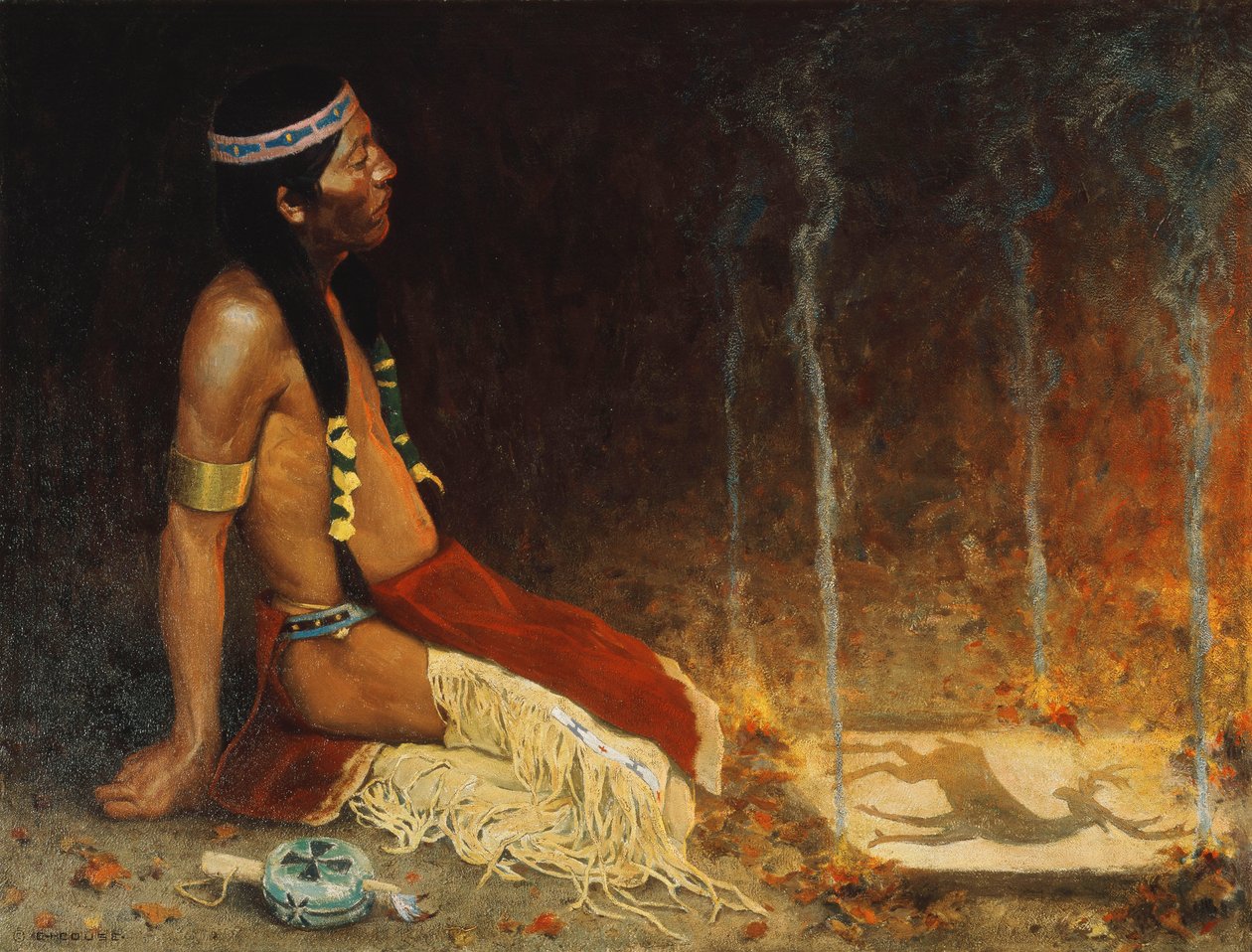 Der Zauberer von Eanger Irving Couse