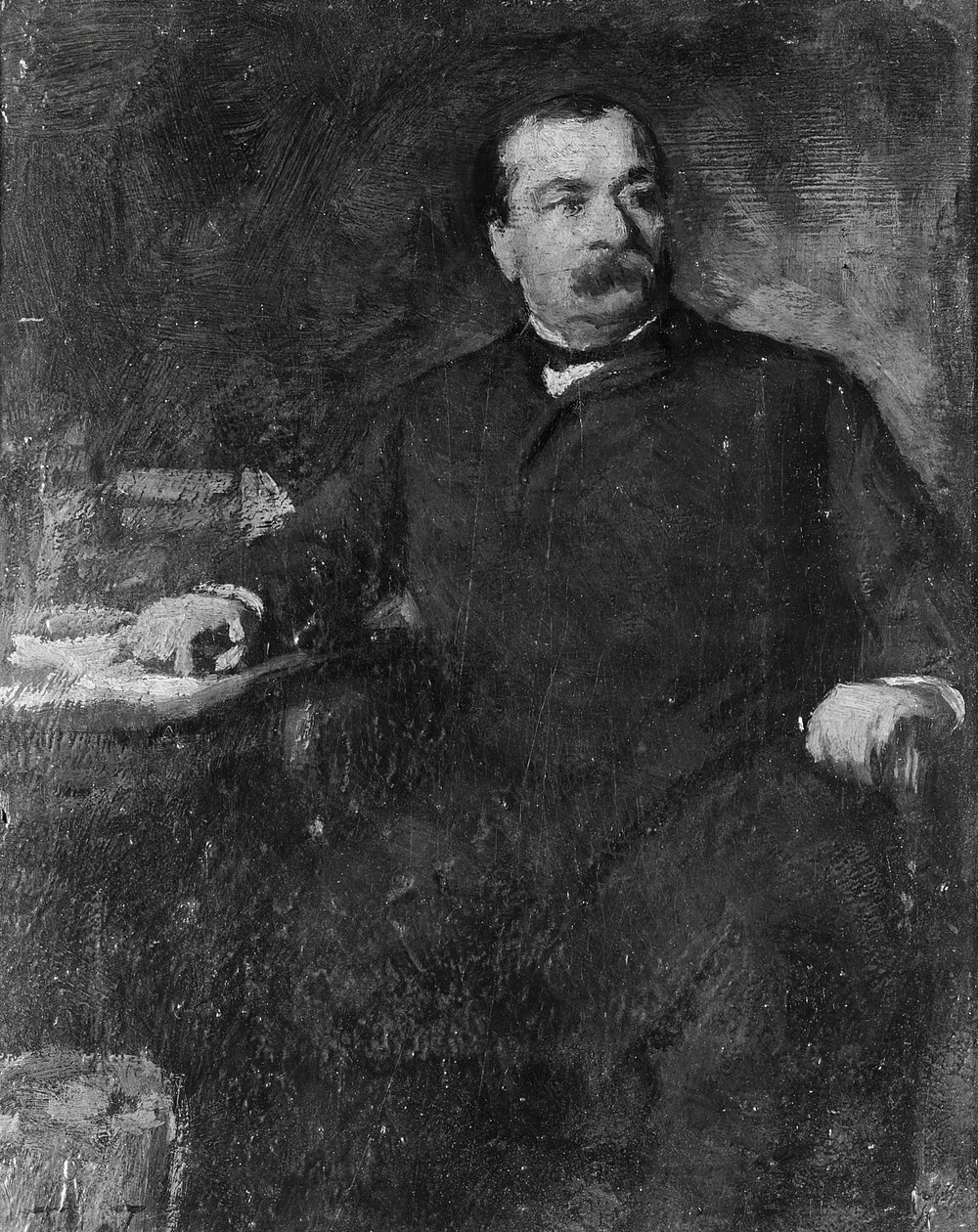 Grover Cleveland, um 1891 von Eastman Johnson