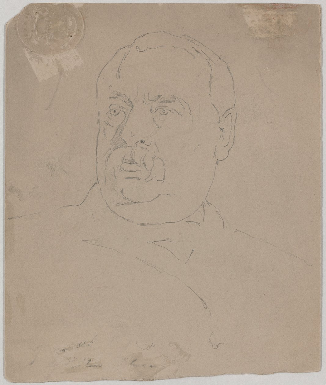 Grover Cleveland [verso] von Eastman Johnson