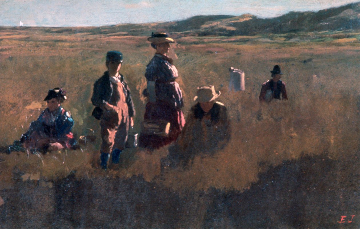 Auf dem Feld von Eastman Johnson