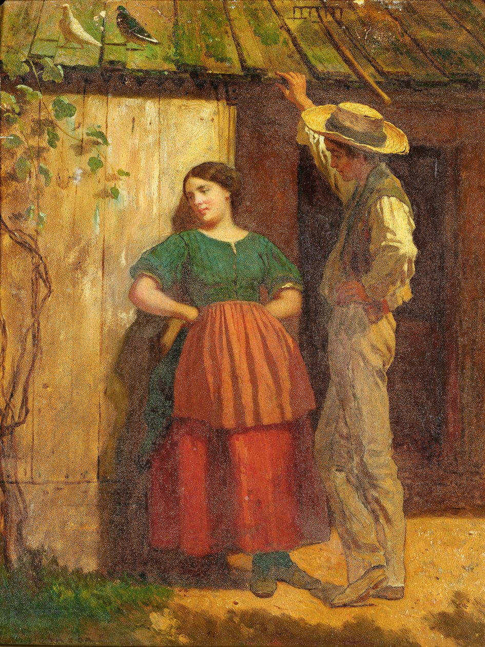 Rustikale Werbung von Eastman Johnson