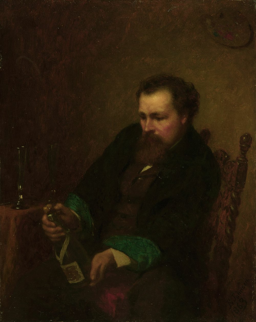 Selbstporträt von Eastman Johnson
